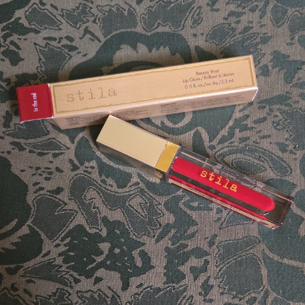 NIB Stila "In the Red" Lip Gloss